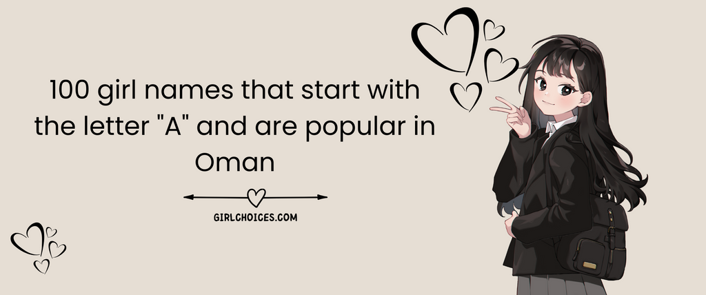 100 girl names that start with the letter 