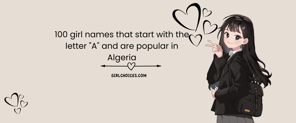 100 girl names that start with the letter 