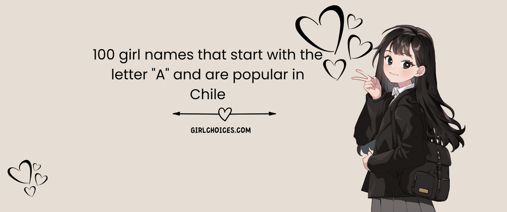 100 girl names that start with the letter 