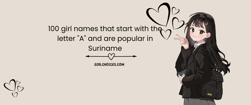 100 girl names that start with the letter 