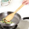 3 Pcs Bamboo Cooking Utensils Wooden Spatula Spoon