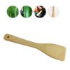 3 Pcs Bamboo Cooking Utensils Wooden Spatula Spoon - Image 6